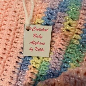 New, Hand Crafted Baby amAfghan.